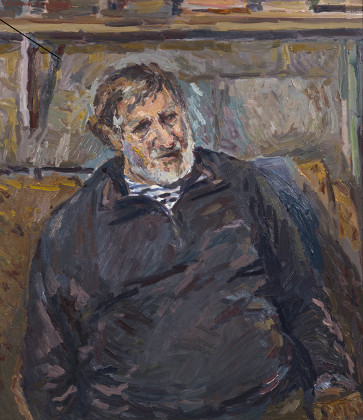 Portrait de Valerii Nikolaïevitch Ivlianov. Huile sur toile, 100 x 88 cm. 2014