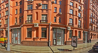 Salle d'exposition de l'association des peintres "Union moscovite des artistes". Salle d'exposition de l'association des peintres "Union moscovite des artistes".