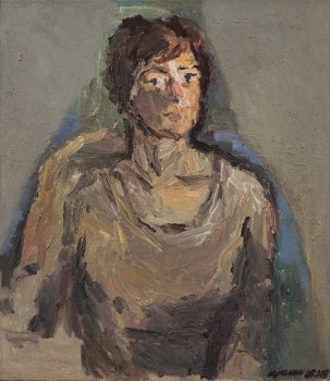 Julia. Huile sur toile, 78 x 67 cm. 2013
